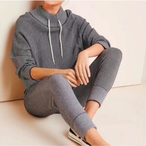 Varley 100% Cotton Maceo Mockneck Sweatshirt Size small